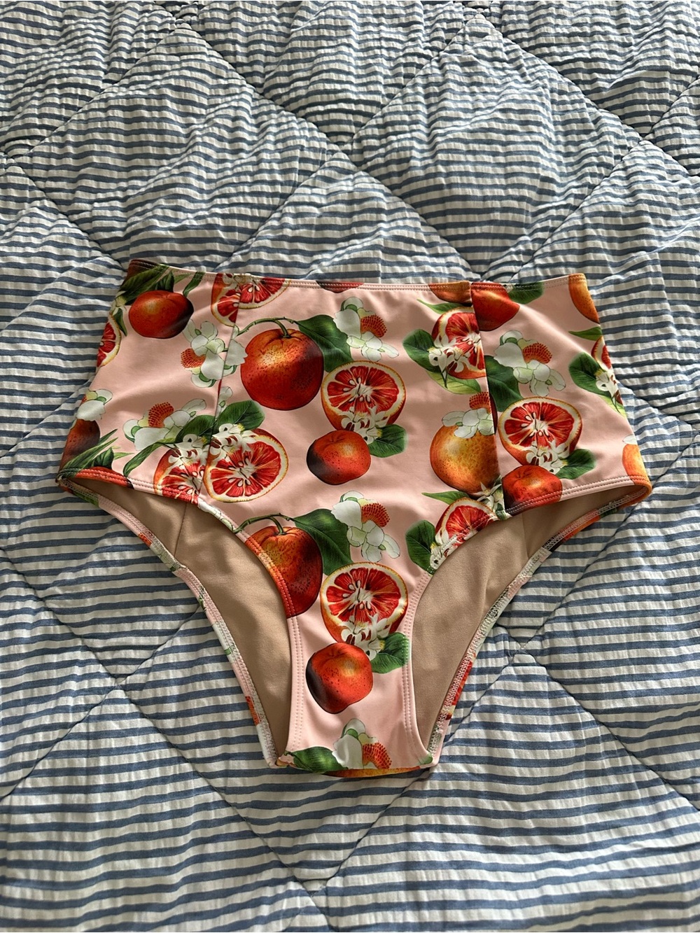 Kortni Jeane Medium Cut High Bottoms Grapefruit